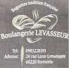 Logo de la boulangerie Levasseur redirigeant sur l'adresse Google Maps